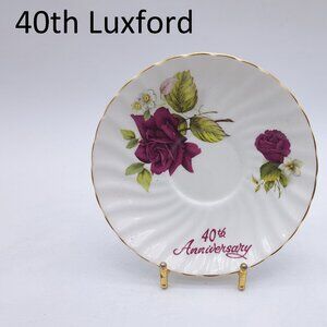 Luxford Anniversary Orphan Saucer